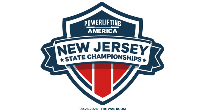 2026 Powerlifting America New Jersey State Championships
Logo